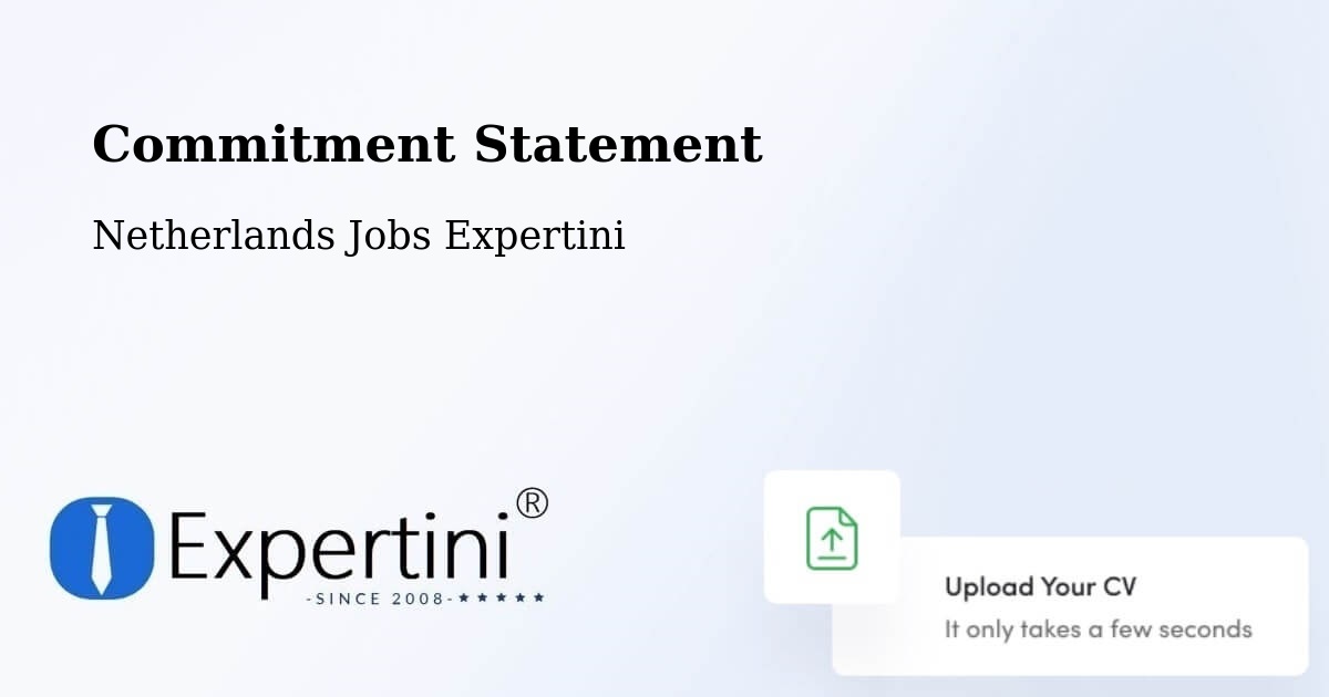 Corporate Commitment – Goor - Netherlands Jobs Expertini